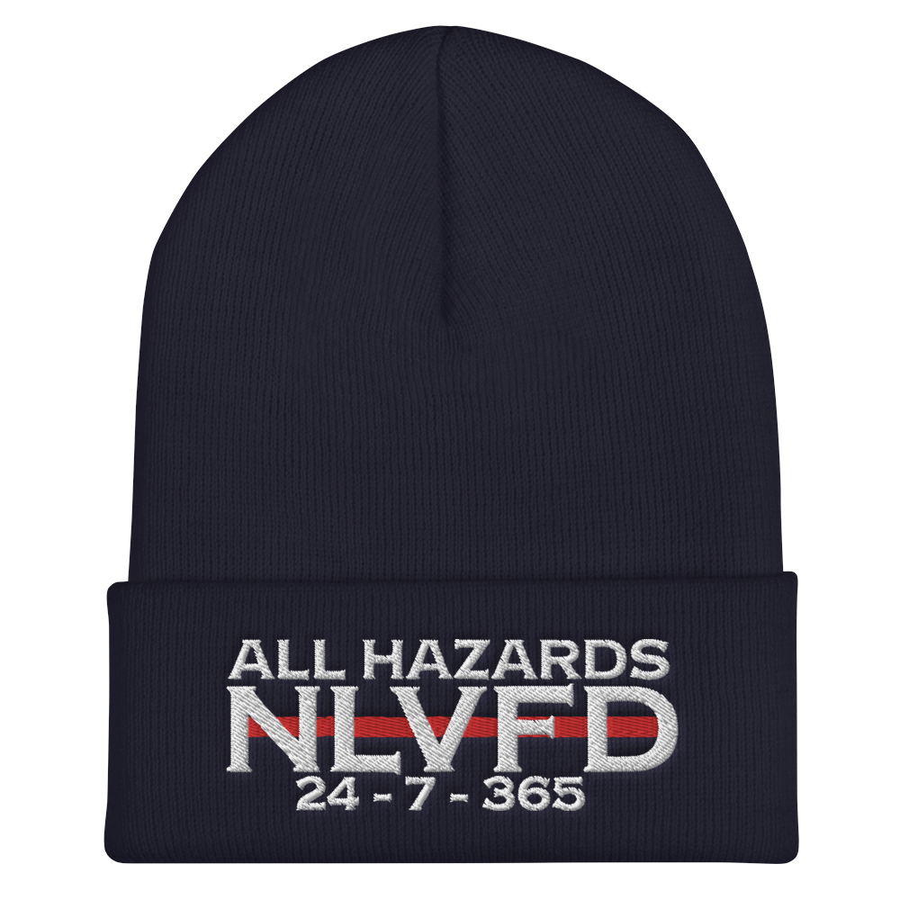 NLVFD All-Hazards Cuffed Beanie