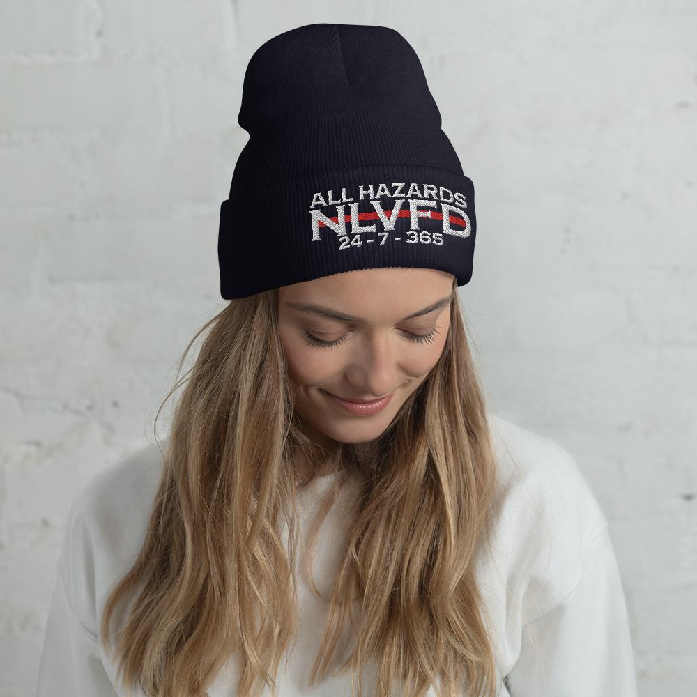 NLVFD All-Hazards Cuffed Beanie
