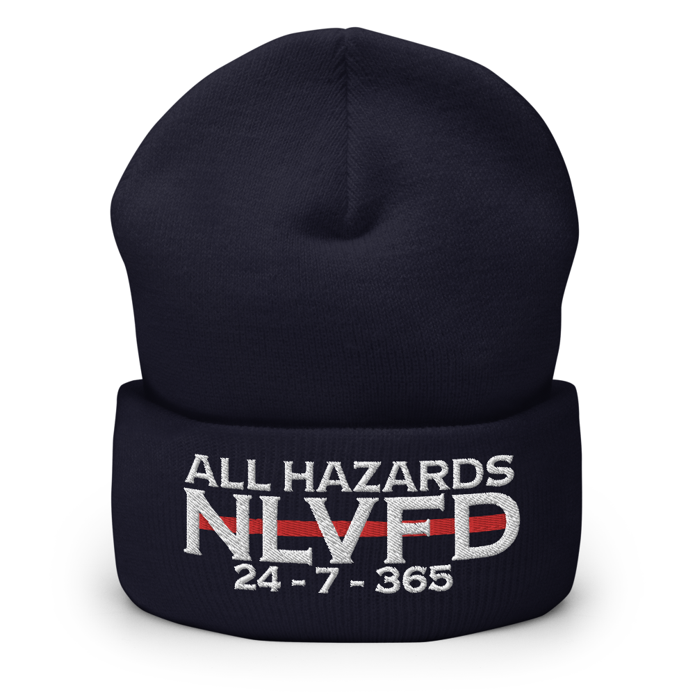 NLVFD All-Hazards Cuffed Beanie