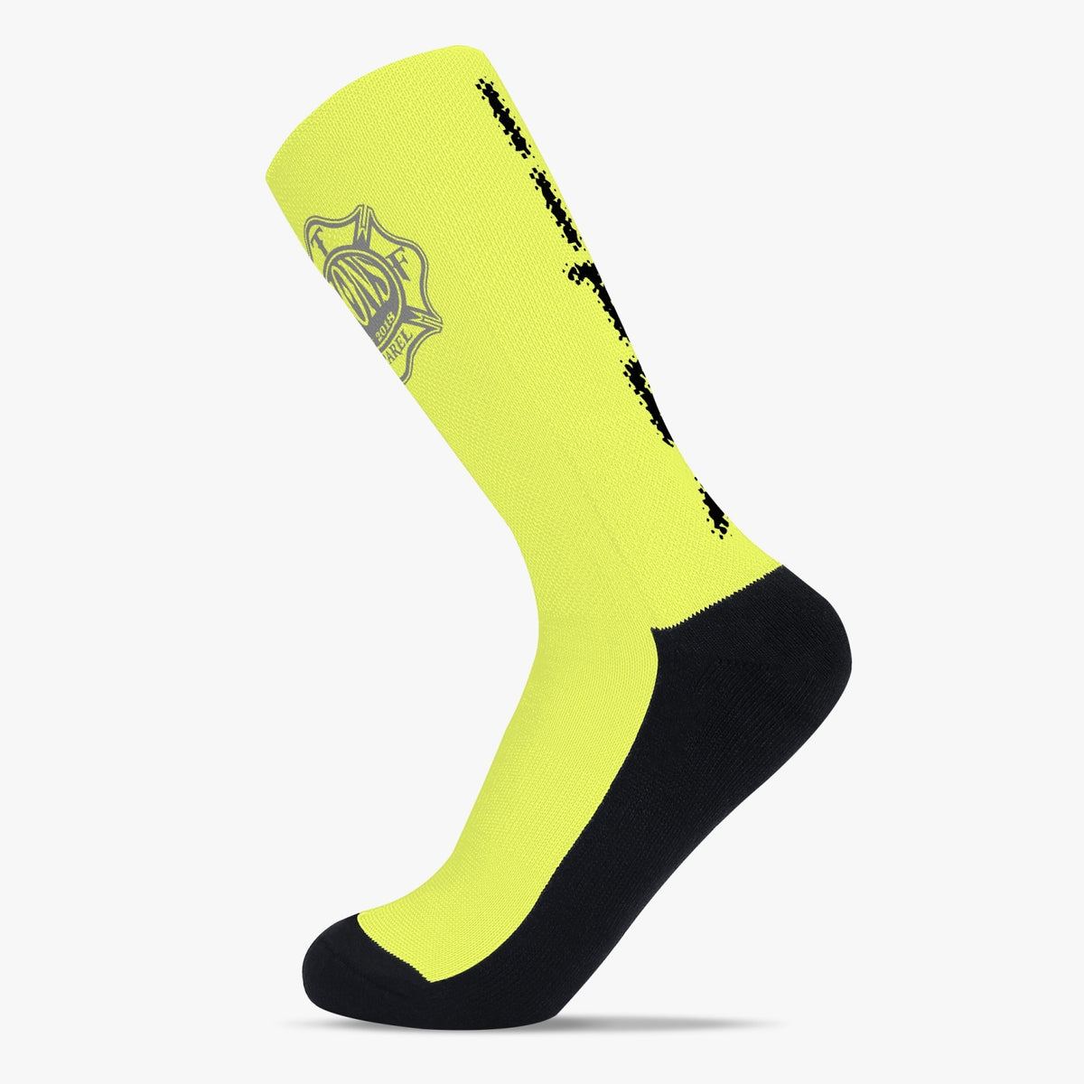 Irons in the Fire Apparel Reinforced Sports Socks - Bright Yellow