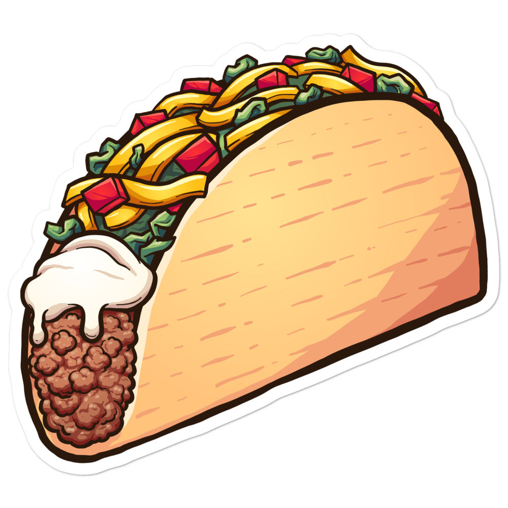 Taco - Bubble-free stickers