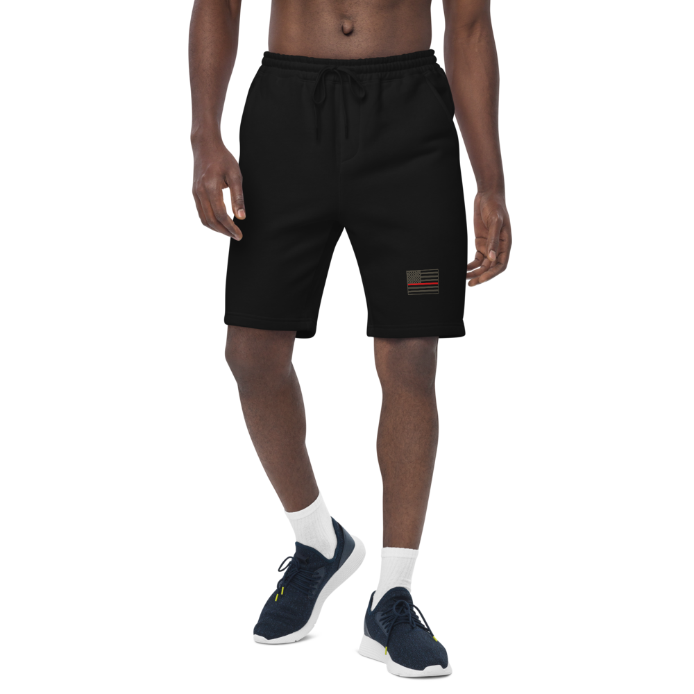 Thin Red Line - Men's fleece shorts