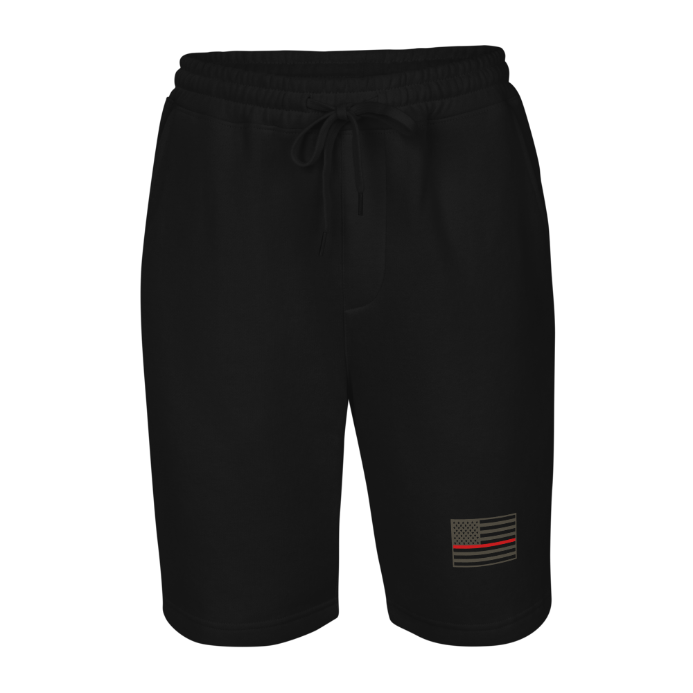 Thin Red Line - Men's fleece shorts