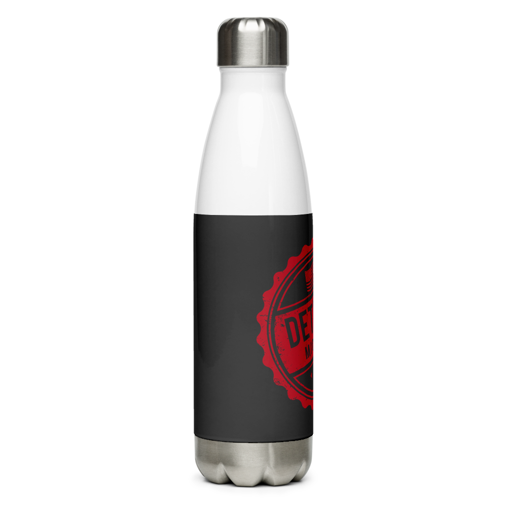 Detroit Stainless Steel Water Bottle
