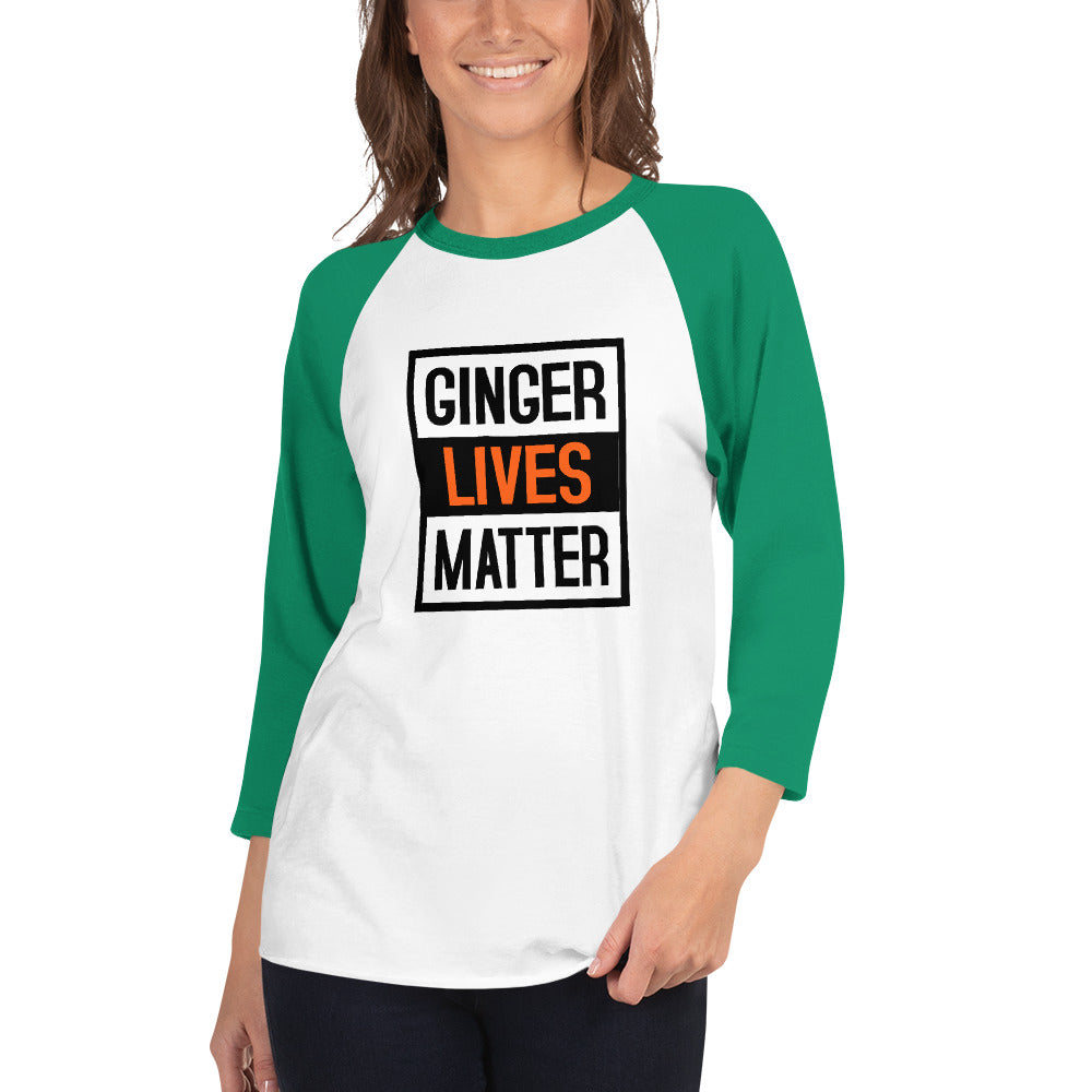 Ginger Lives Matter - raglan shirt
