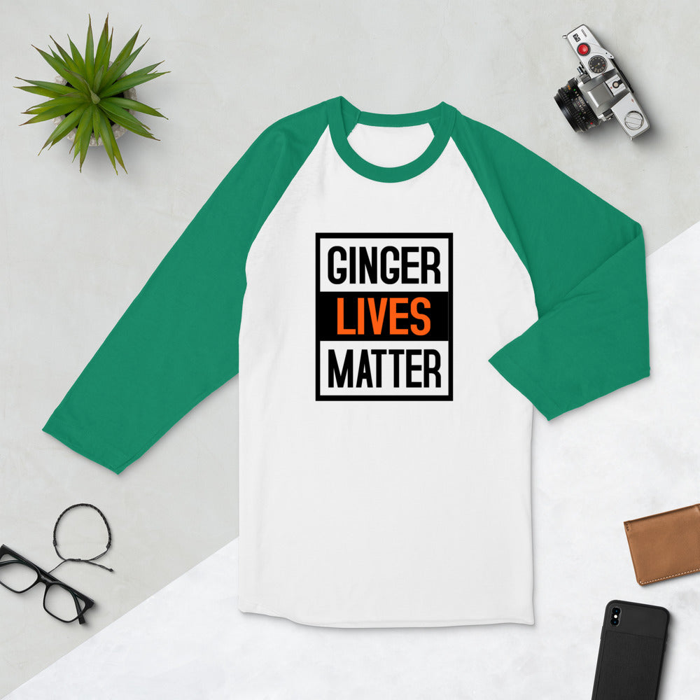 Ginger Lives Matter - raglan shirt