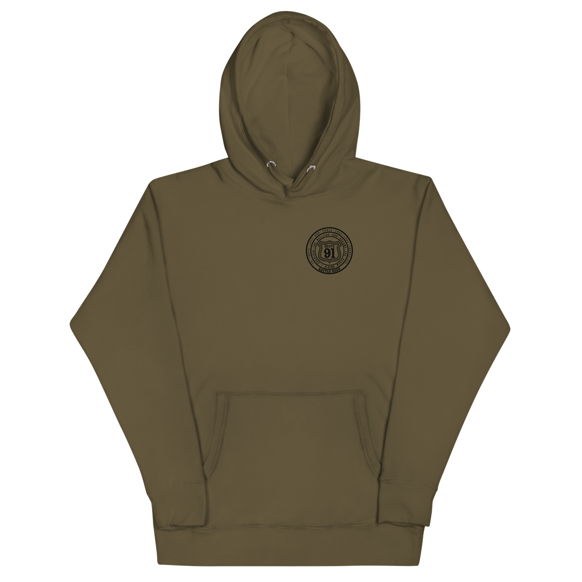 R91 Badge (all black) Unisex Hoodie