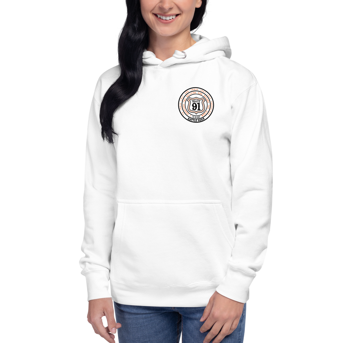 R91 Badge Unisex Hoodie
