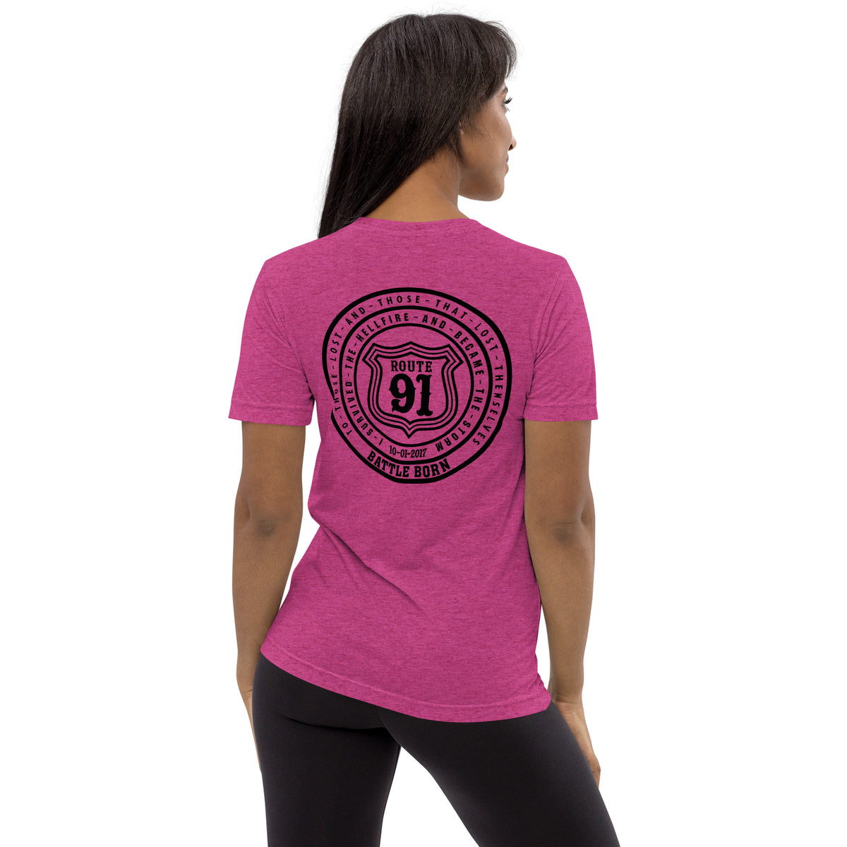 R91 Badge (all black) Unisex Tee