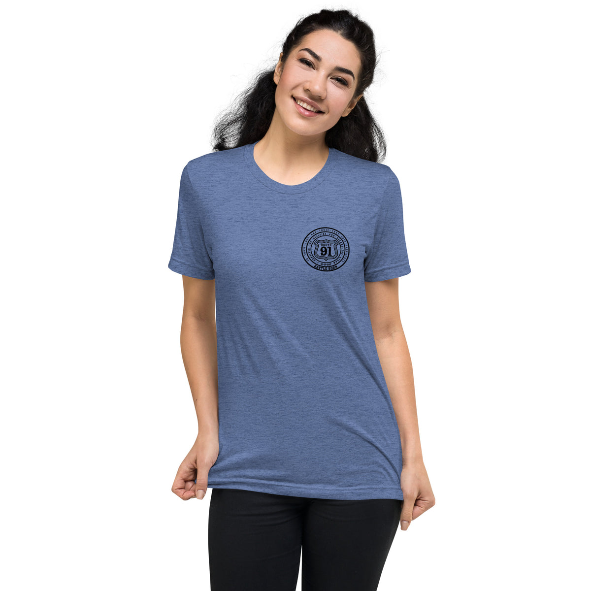 R91 Badge (all black) Unisex Tee