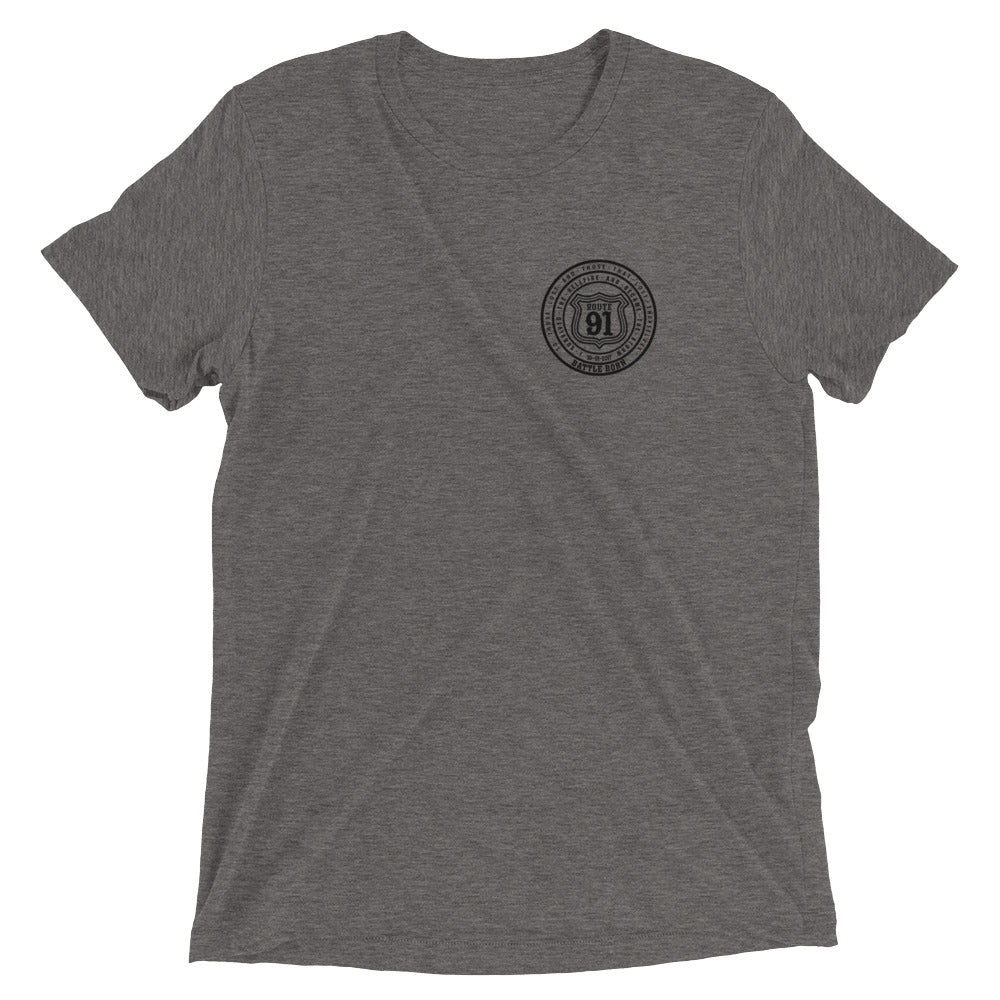 R91 Badge (all black) Unisex Tee