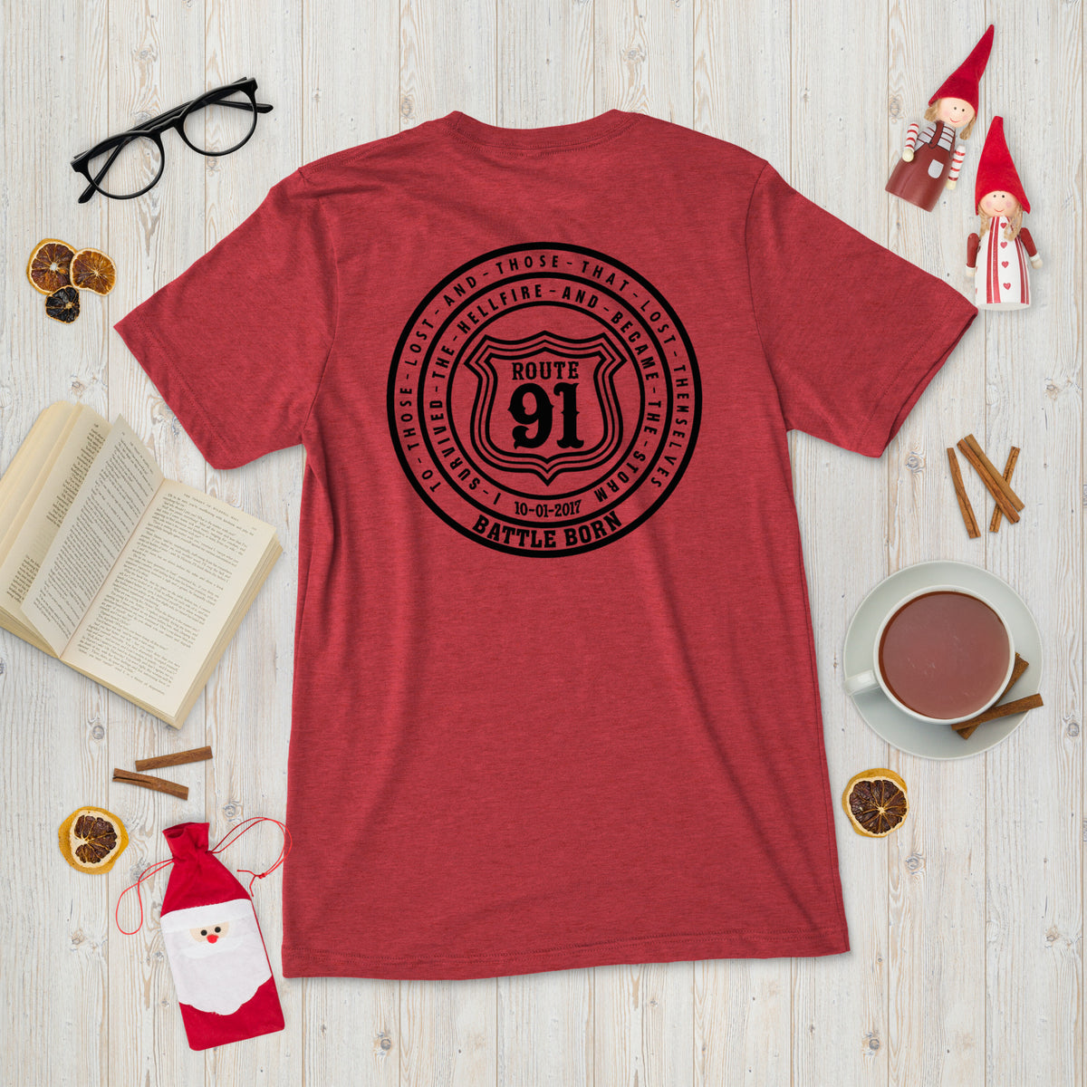 R91 Badge (all black) Unisex Tee