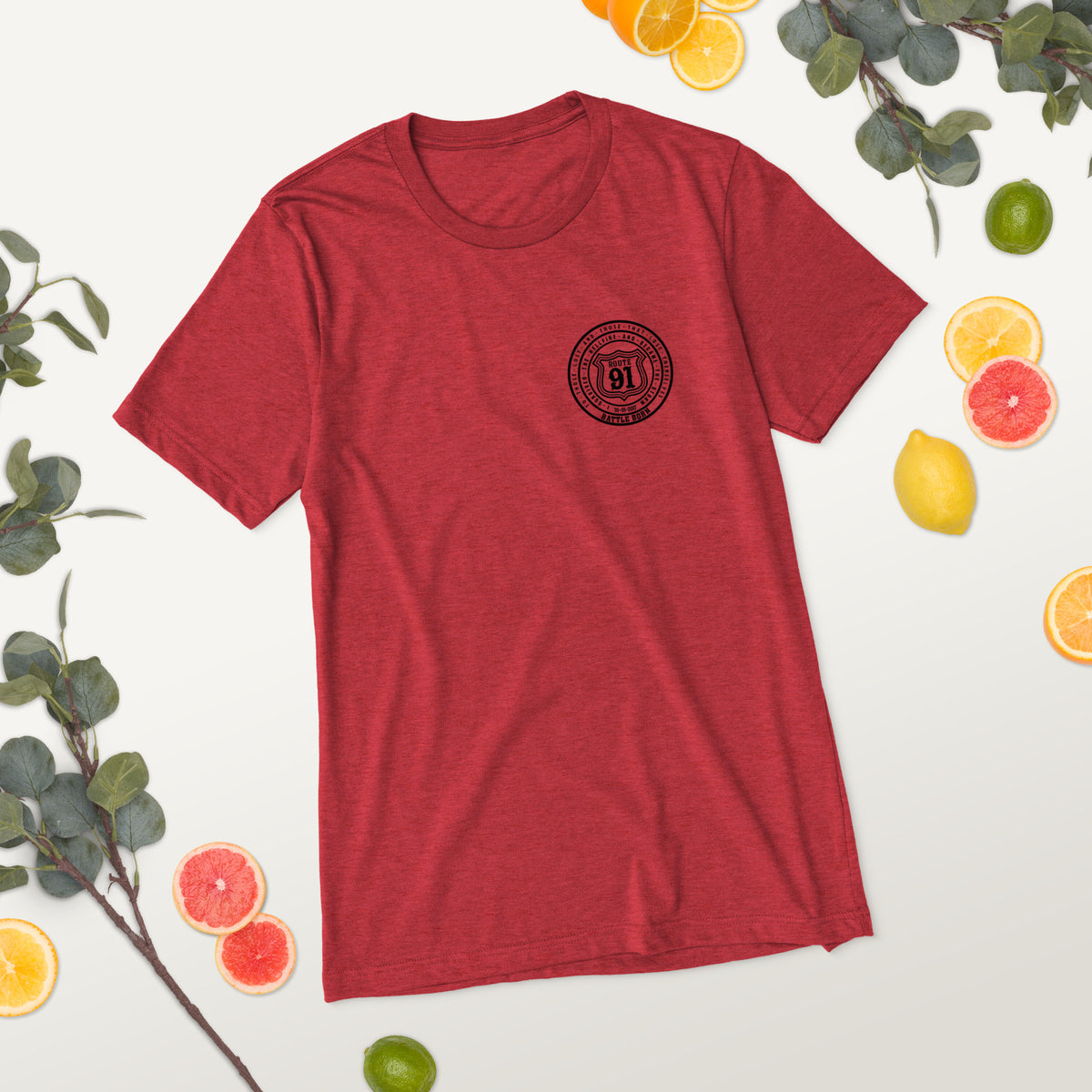 R91 Badge (all black) Unisex Tee