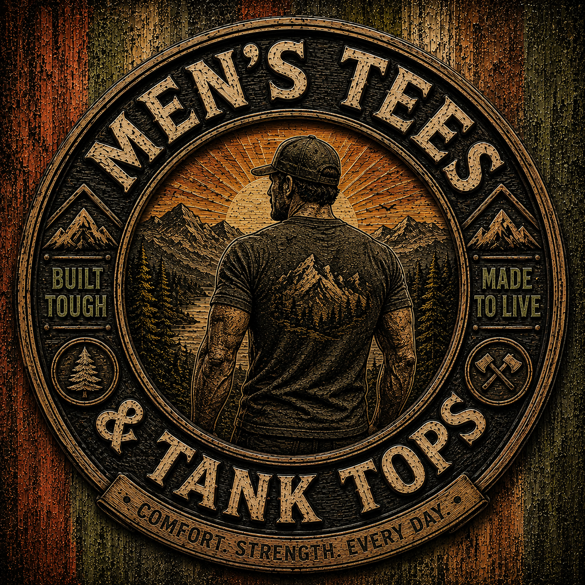 Men's Tee's and Tanks