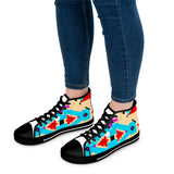 Fashionista Flo. - high top