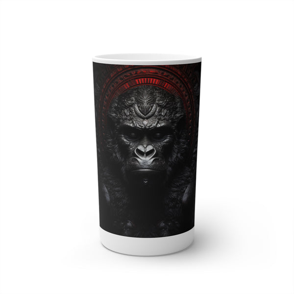 Mayan Gorilla (black, silver and red)