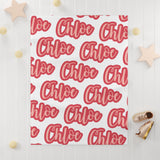 Chloe Soft Fleece Baby Blanket