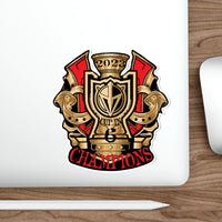 Stanley Cup Champs Die-Cut Stickers