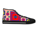 Fashionista Flo. - high top