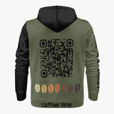 Flick the Bean Coffee Hoodie (QR)