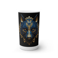 Mayan Wolf (blue and gold)