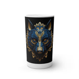 Mayan Wolf (blue and gold)