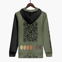 Flick the Bean Coffee Hoodie (QR)