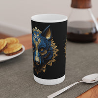 Mayan Wolf (blue and gold)