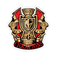 Stanley Cup Champs Die-Cut Stickers