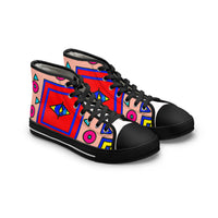 Fashionista Flo. - high top