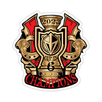 Stanley Cup Champs Die-Cut Stickers