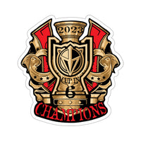 Stanley Cup Champs Die-Cut Stickers