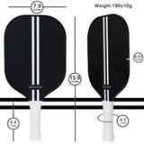 PICKLETHINK-Thermoformed Pickleball Paddle with Cover