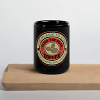 Flick the Bean Black Mug