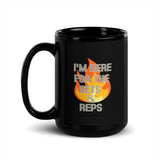 SETS AND REPS Black Mug