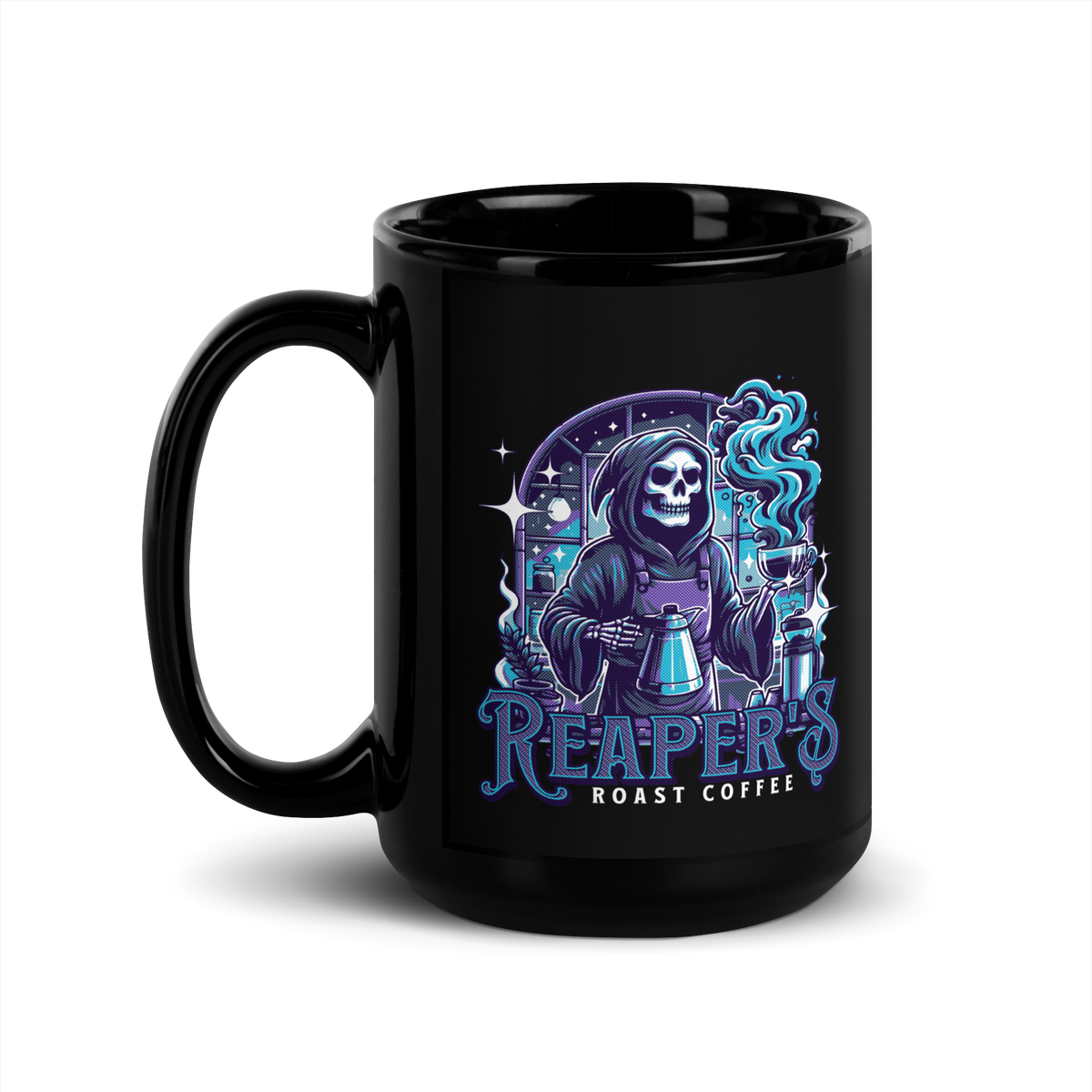 Reaper's Roast Black Mug