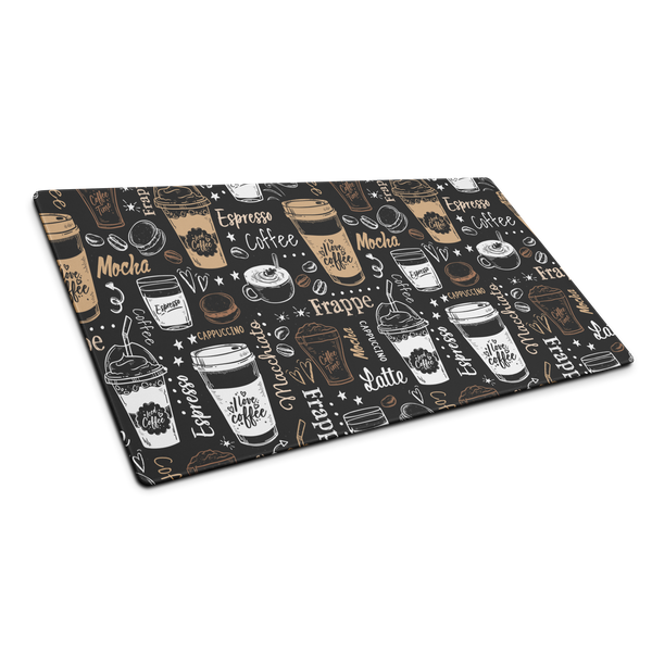 Coffee Collage Bar Mat