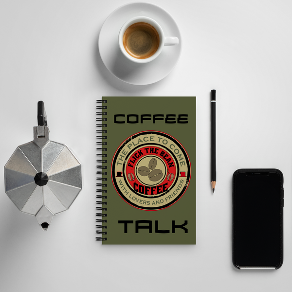 FTB Coffee Talk Spiral notebook