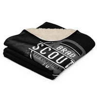 BRAD SCOUTS Sherpa blanket
