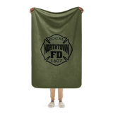 Northtown FD Sherpa blanket - Olive