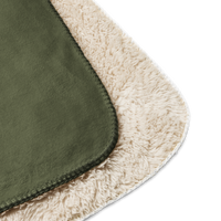 Northtown FD Sherpa blanket - Olive