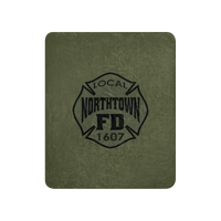Northtown FD Sherpa blanket - Olive