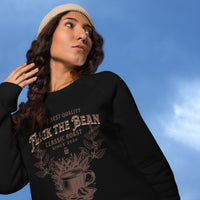 FTB Classic Roast Unisex Organic Raglan Sweatshirt