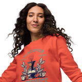 DISCOVER MASTERPIECE Unisex organic raglan sweatshirt