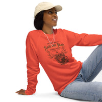 FTB Classic Roast Unisex Organic Raglan Sweatshirt