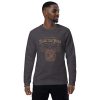 FTB Classic Roast Unisex Organic Raglan Sweatshirt