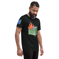 Reverse Blue Card: Dumpster Fire SS Tee