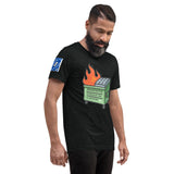 Reverse Blue Card: Dumpster Fire SS Tee