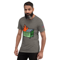 Reverse Blue Card: Dumpster Fire SS Tee