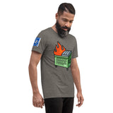 Reverse Blue Card: Dumpster Fire SS Tee